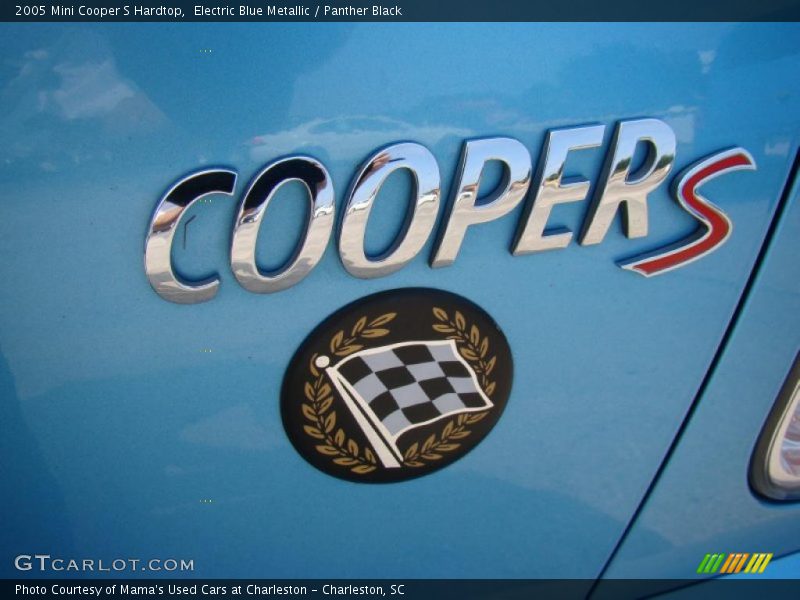 Electric Blue Metallic / Panther Black 2005 Mini Cooper S Hardtop