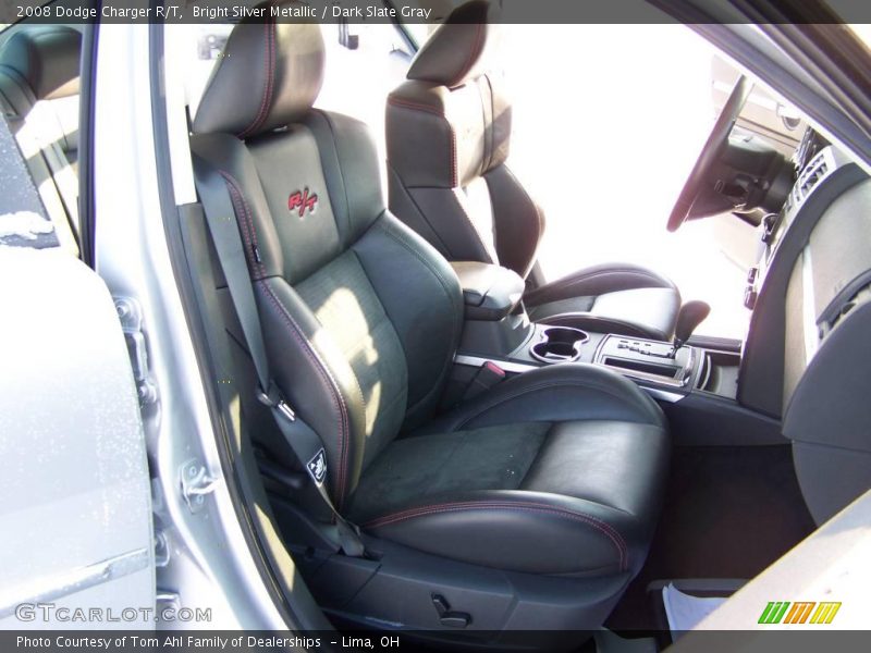 Bright Silver Metallic / Dark Slate Gray 2008 Dodge Charger R/T