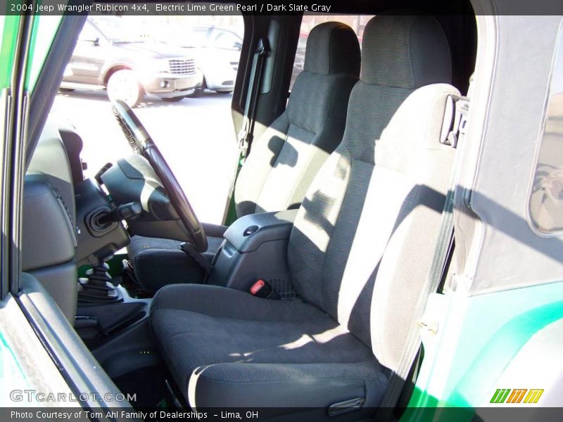Electric Lime Green Pearl / Dark Slate Gray 2004 Jeep Wrangler Rubicon 4x4