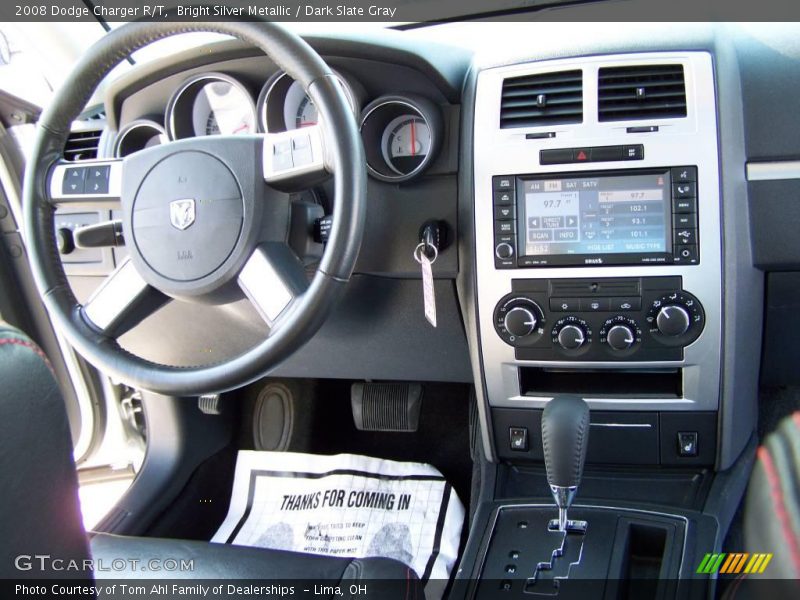 Bright Silver Metallic / Dark Slate Gray 2008 Dodge Charger R/T