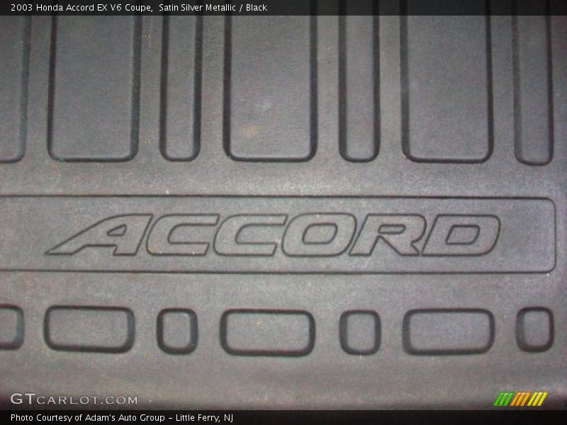 Satin Silver Metallic / Black 2003 Honda Accord EX V6 Coupe