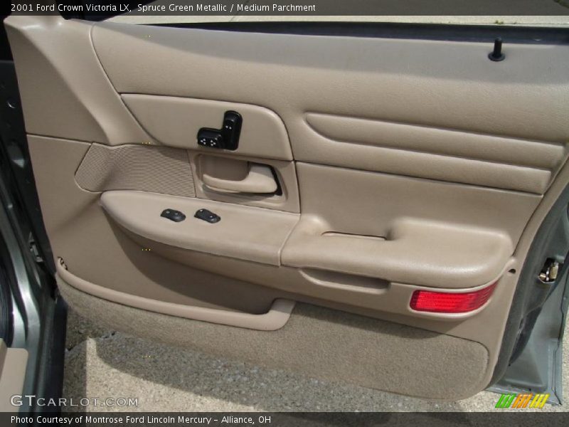 Spruce Green Metallic / Medium Parchment 2001 Ford Crown Victoria LX
