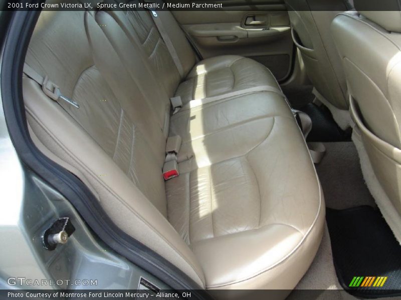 Spruce Green Metallic / Medium Parchment 2001 Ford Crown Victoria LX