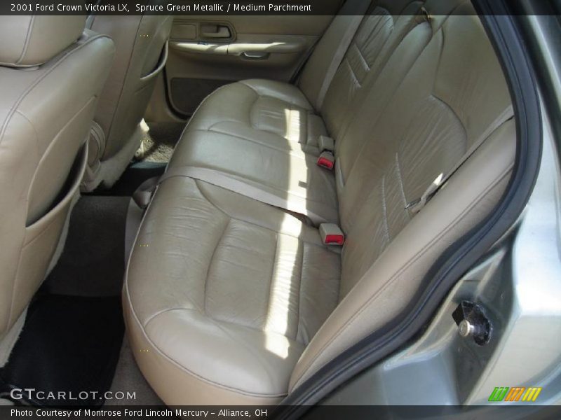 Spruce Green Metallic / Medium Parchment 2001 Ford Crown Victoria LX