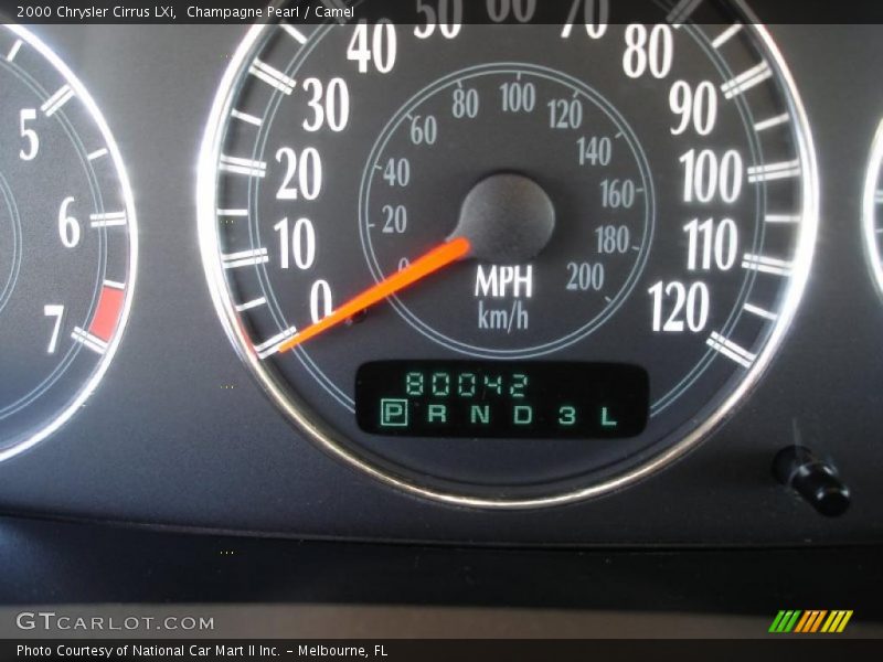 Champagne Pearl / Camel 2000 Chrysler Cirrus LXi