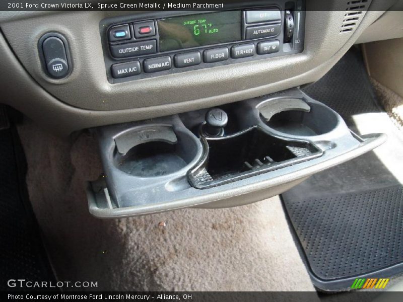Spruce Green Metallic / Medium Parchment 2001 Ford Crown Victoria LX