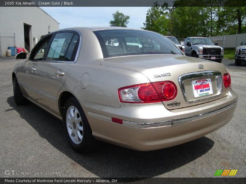 Cream Gold / Black 2005 Kia Amanti
