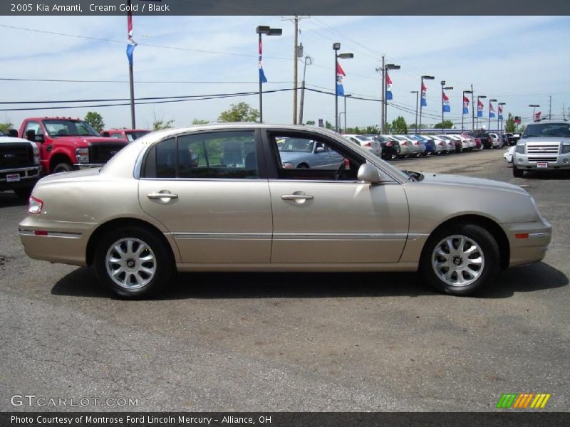 Cream Gold / Black 2005 Kia Amanti