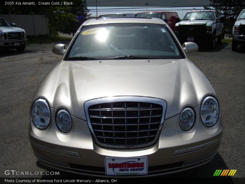Cream Gold / Black 2005 Kia Amanti