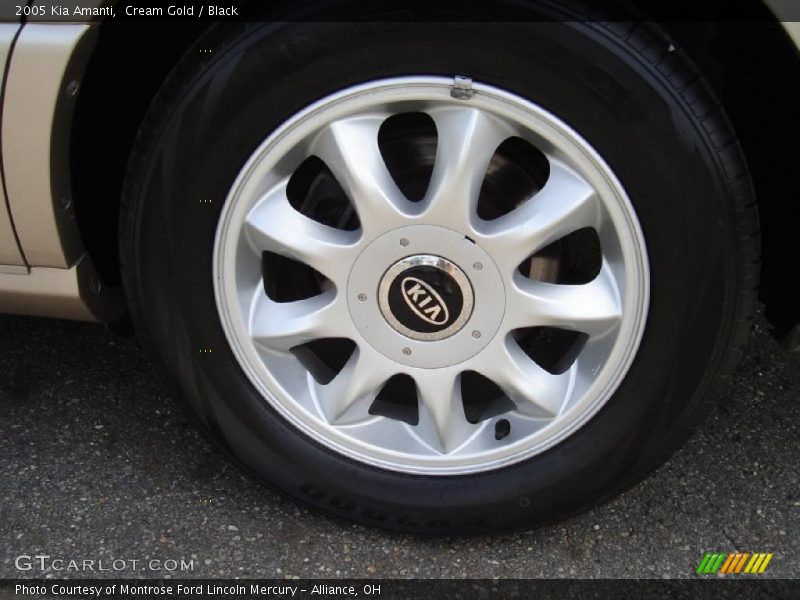 Cream Gold / Black 2005 Kia Amanti
