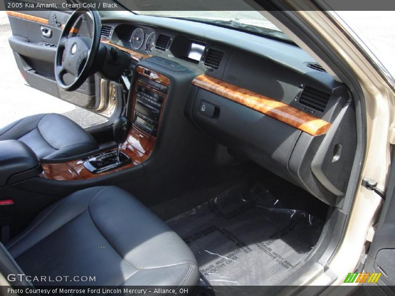 Cream Gold / Black 2005 Kia Amanti