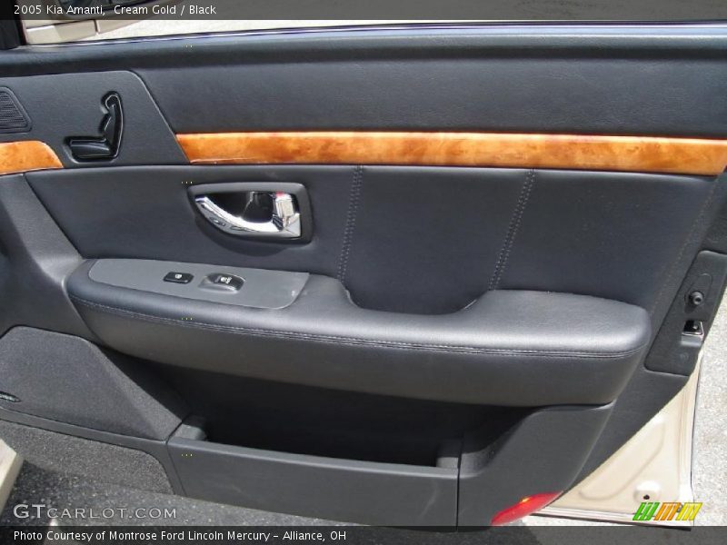 Cream Gold / Black 2005 Kia Amanti