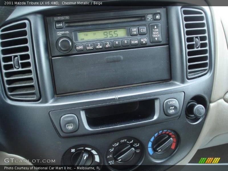 Chestnut Metallic / Beige 2001 Mazda Tribute LX V6 4WD