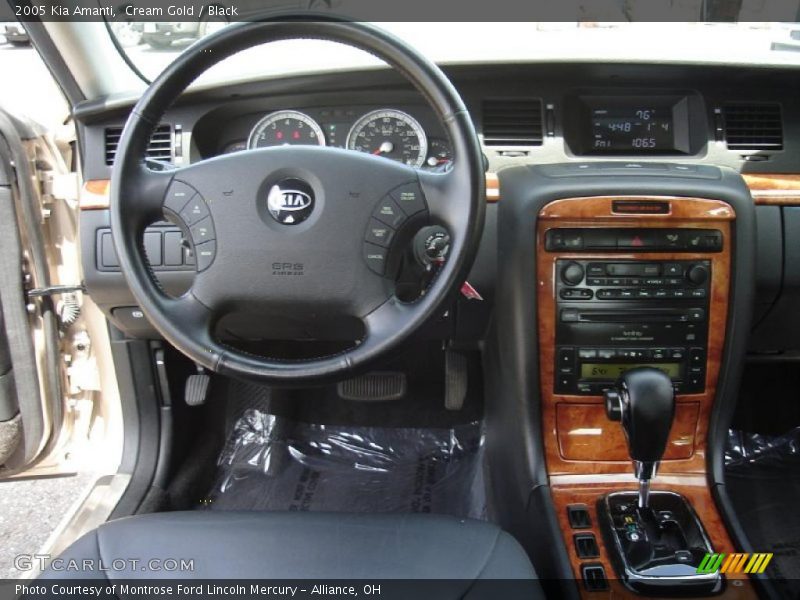 Cream Gold / Black 2005 Kia Amanti
