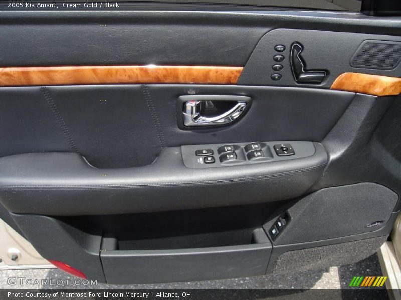 Cream Gold / Black 2005 Kia Amanti