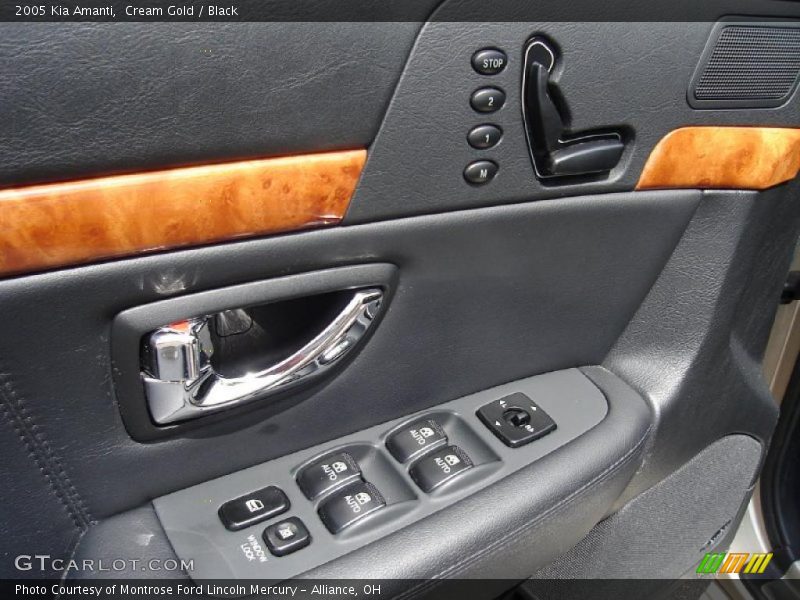 Cream Gold / Black 2005 Kia Amanti