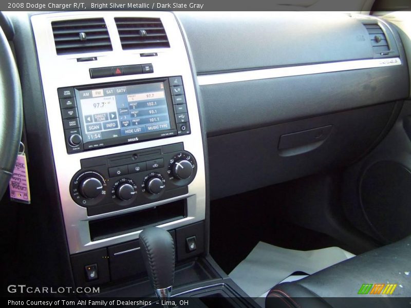 Bright Silver Metallic / Dark Slate Gray 2008 Dodge Charger R/T