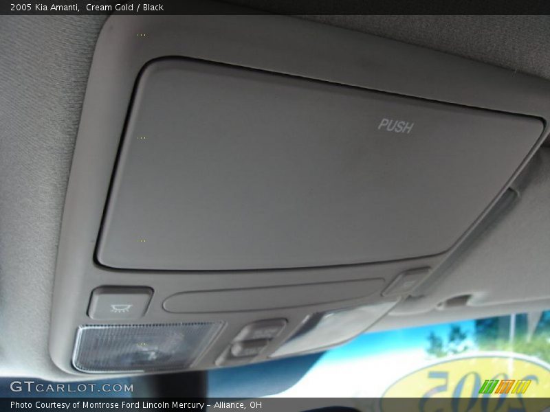 Cream Gold / Black 2005 Kia Amanti