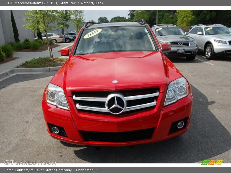 Mars Red / Almond/Black 2010 Mercedes-Benz GLK 350