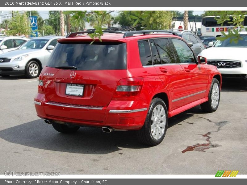 Mars Red / Almond/Black 2010 Mercedes-Benz GLK 350