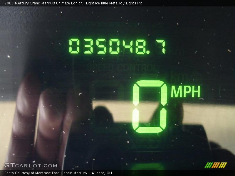 Light Ice Blue Metallic / Light Flint 2005 Mercury Grand Marquis Ultimate Edition