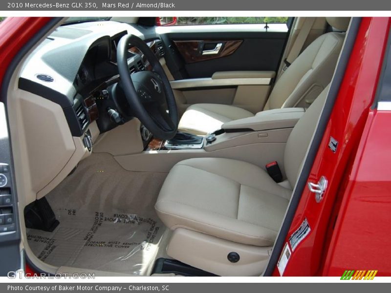 Mars Red / Almond/Black 2010 Mercedes-Benz GLK 350