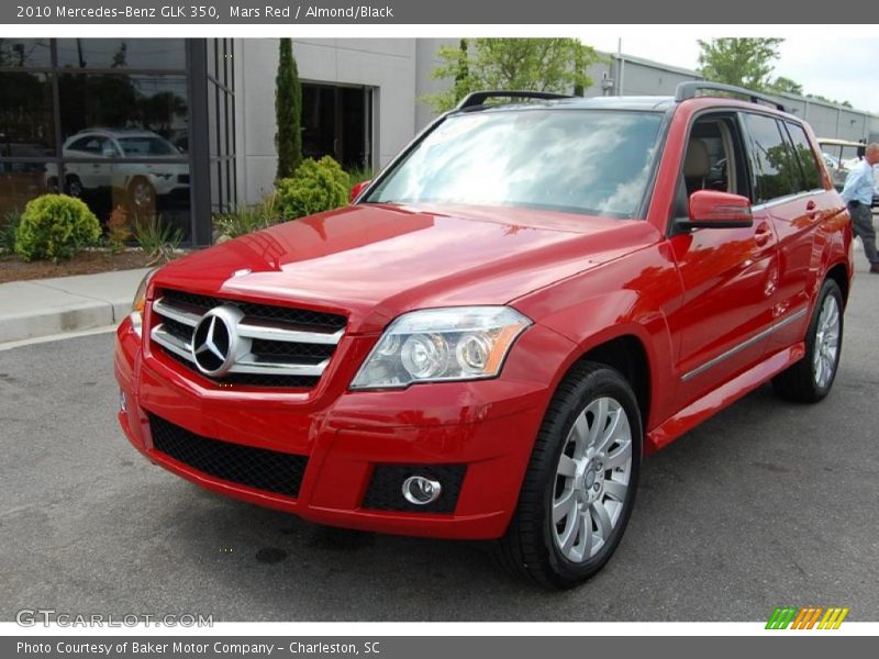Mars Red / Almond/Black 2010 Mercedes-Benz GLK 350