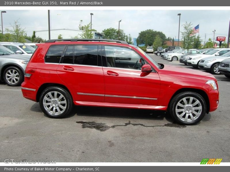 Mars Red / Almond/Black 2010 Mercedes-Benz GLK 350