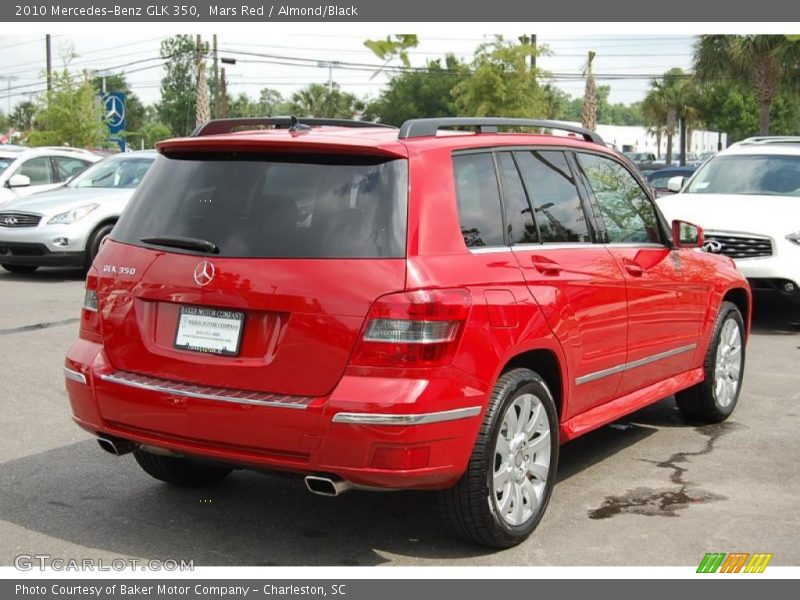 Mars Red / Almond/Black 2010 Mercedes-Benz GLK 350