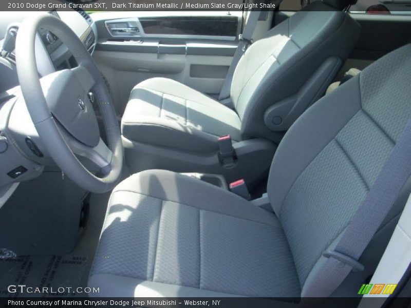Dark Titanium Metallic / Medium Slate Gray/Light Shale 2010 Dodge Grand Caravan SXT