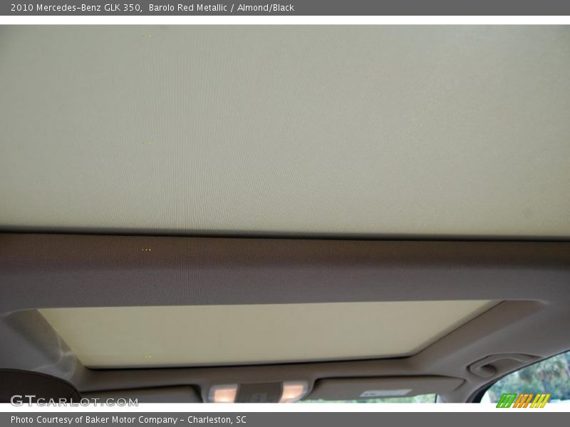Barolo Red Metallic / Almond/Black 2010 Mercedes-Benz GLK 350