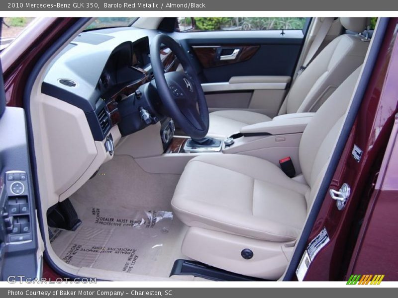 Barolo Red Metallic / Almond/Black 2010 Mercedes-Benz GLK 350