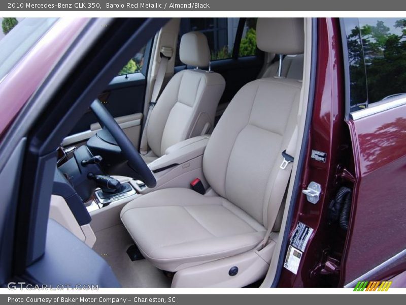 Barolo Red Metallic / Almond/Black 2010 Mercedes-Benz GLK 350