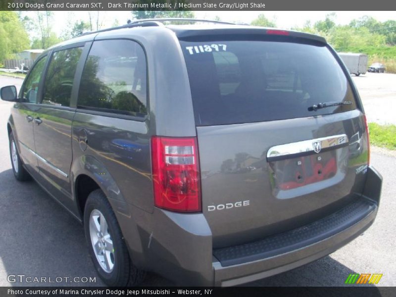 Dark Titanium Metallic / Medium Slate Gray/Light Shale 2010 Dodge Grand Caravan SXT