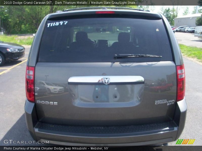 Dark Titanium Metallic / Medium Slate Gray/Light Shale 2010 Dodge Grand Caravan SXT