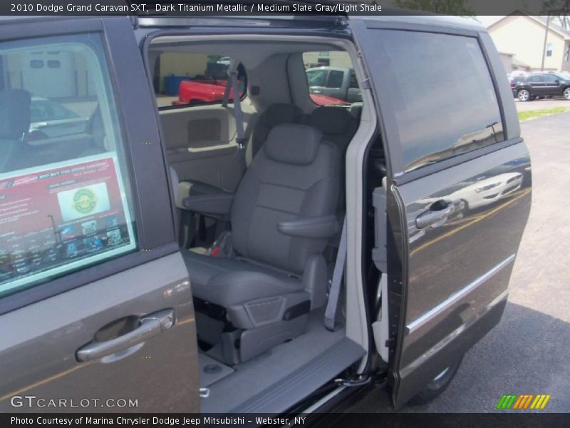 Dark Titanium Metallic / Medium Slate Gray/Light Shale 2010 Dodge Grand Caravan SXT