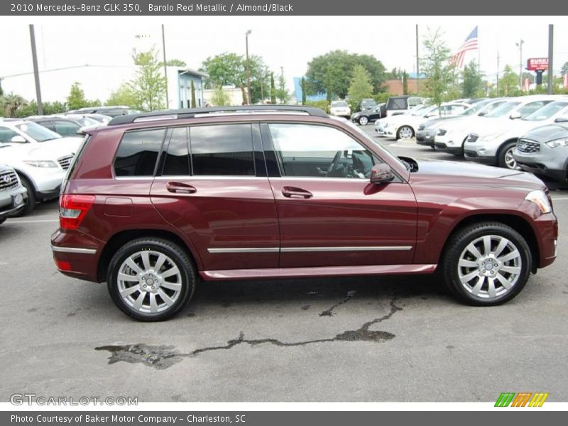 Barolo Red Metallic / Almond/Black 2010 Mercedes-Benz GLK 350