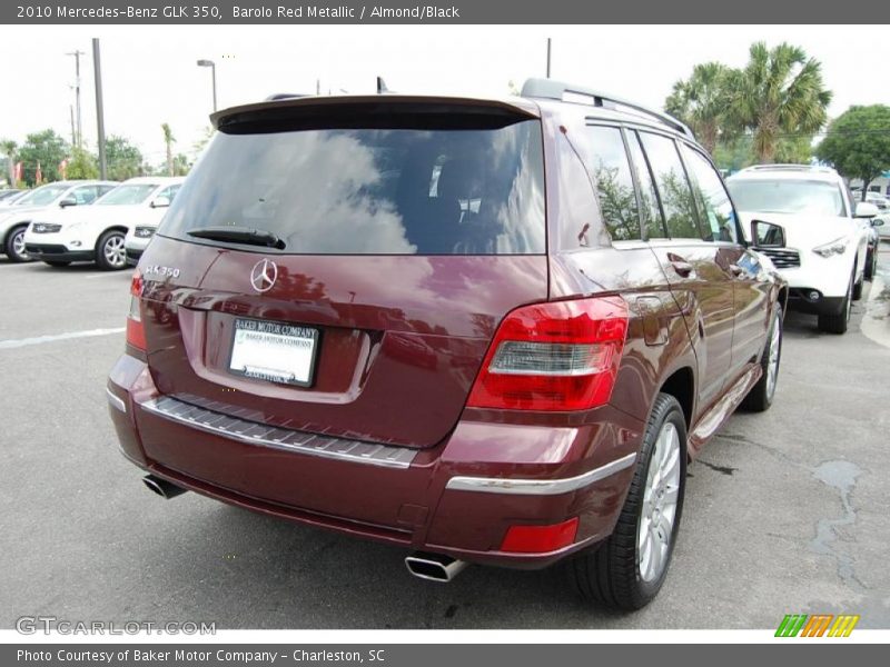 Barolo Red Metallic / Almond/Black 2010 Mercedes-Benz GLK 350