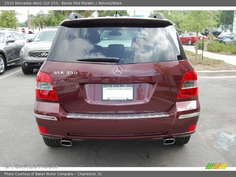 Barolo Red Metallic / Almond/Black 2010 Mercedes-Benz GLK 350