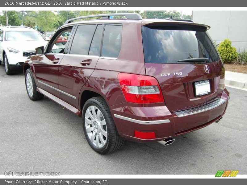 Barolo Red Metallic / Almond/Black 2010 Mercedes-Benz GLK 350