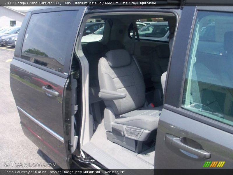 Dark Titanium Metallic / Medium Slate Gray/Light Shale 2010 Dodge Grand Caravan SXT