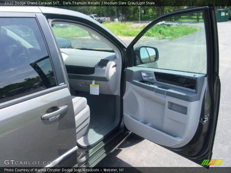 Dark Titanium Metallic / Medium Slate Gray/Light Shale 2010 Dodge Grand Caravan SXT