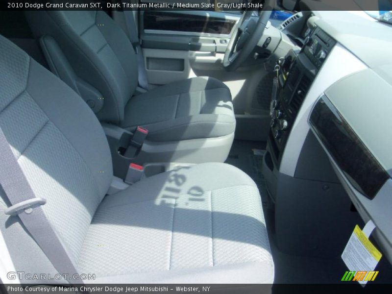 Dark Titanium Metallic / Medium Slate Gray/Light Shale 2010 Dodge Grand Caravan SXT