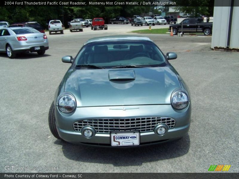 Monterey Mist Green Metallic / Dark Ash/Light Ash 2004 Ford Thunderbird Pacific Coast Roadster