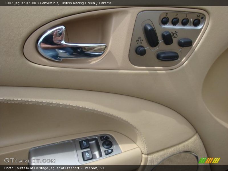 British Racing Green / Caramel 2007 Jaguar XK XK8 Convertible