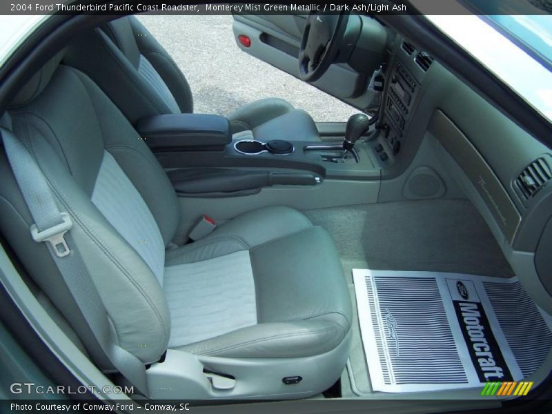 Monterey Mist Green Metallic / Dark Ash/Light Ash 2004 Ford Thunderbird Pacific Coast Roadster