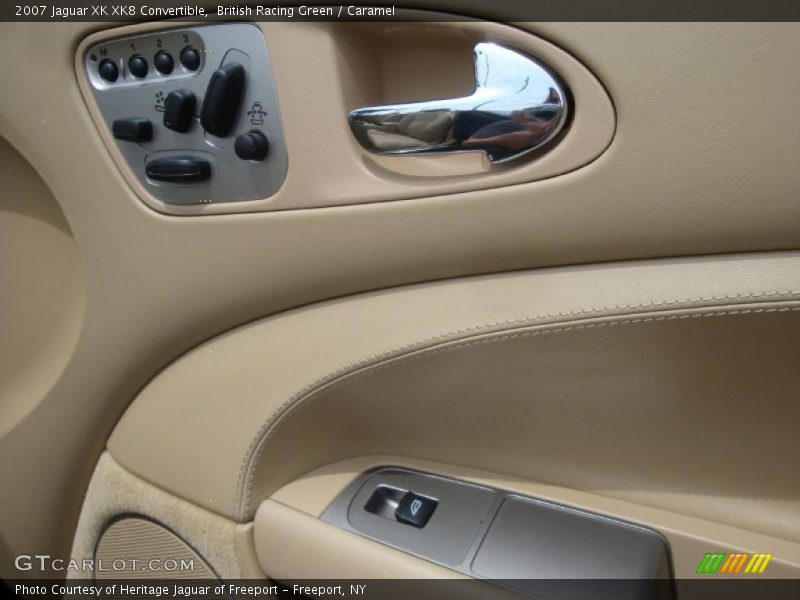 British Racing Green / Caramel 2007 Jaguar XK XK8 Convertible
