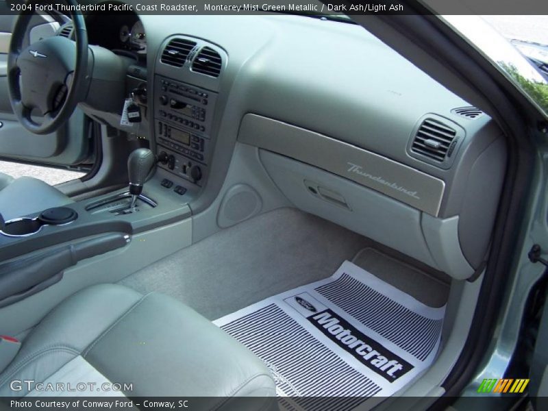 Monterey Mist Green Metallic / Dark Ash/Light Ash 2004 Ford Thunderbird Pacific Coast Roadster