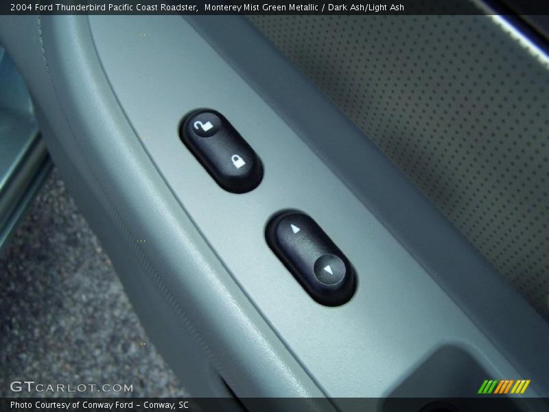 Monterey Mist Green Metallic / Dark Ash/Light Ash 2004 Ford Thunderbird Pacific Coast Roadster