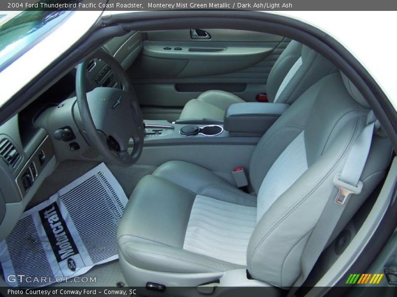 Monterey Mist Green Metallic / Dark Ash/Light Ash 2004 Ford Thunderbird Pacific Coast Roadster